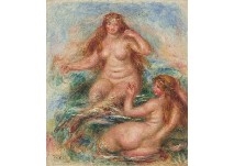 DEUX SIRENES by Pierre-Auguste Renoir